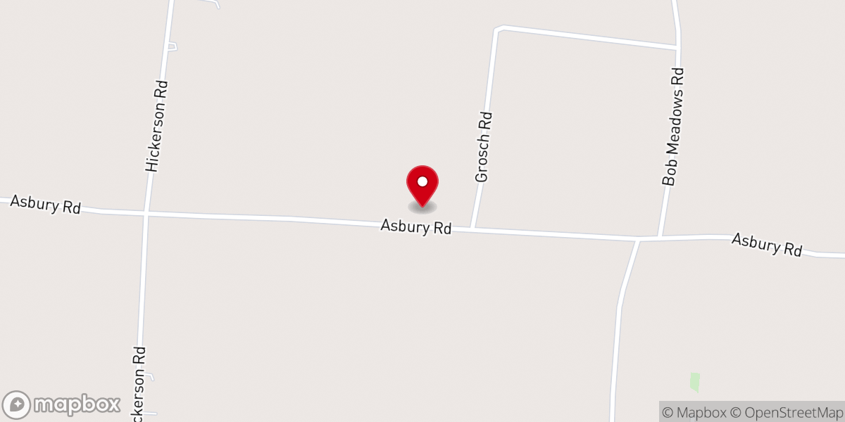 Map showing location of New Life Church of Manchester