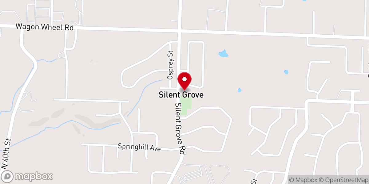 Map showing location of Generations Church