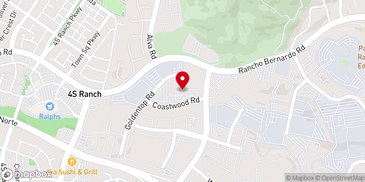Map showing location of Maranatha Chapel