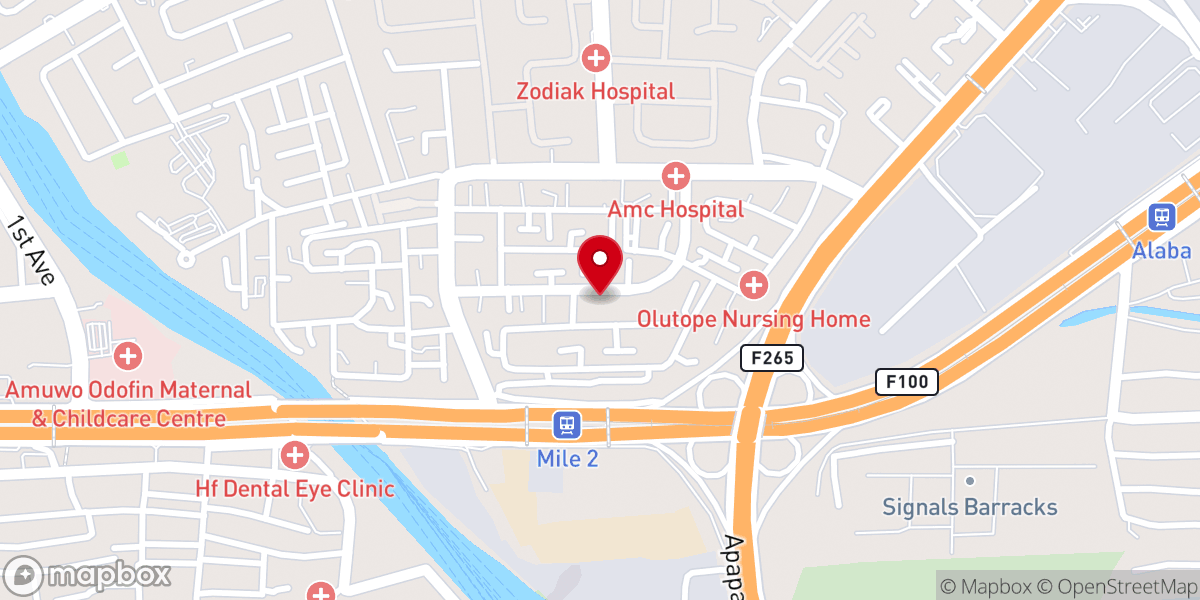 Map showing location of Methodist Church Nigeria
