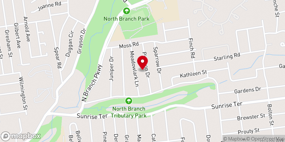 Map showing location of Pathways to the Tree of Life Ministries