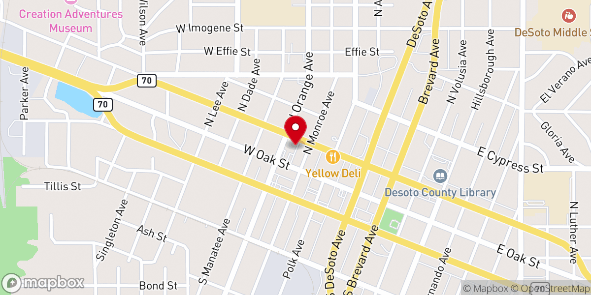 Map showing location of Saint Edmunds Episcopal Church