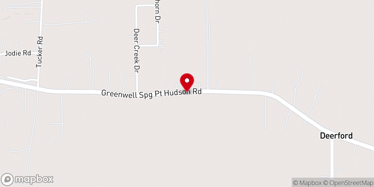 Map showing location of Moses Chapel