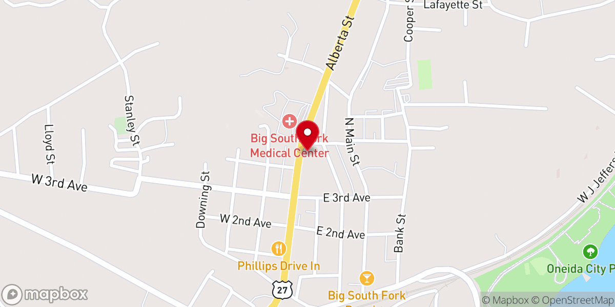 Map showing location of Scott County News