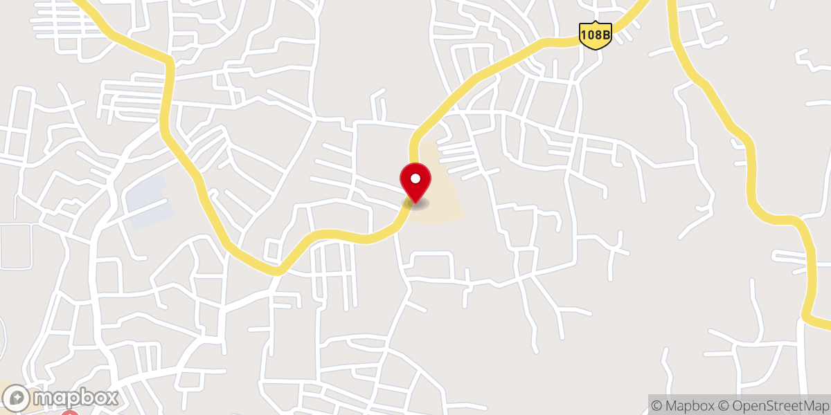 Map showing location of Don Bosco Parish Church