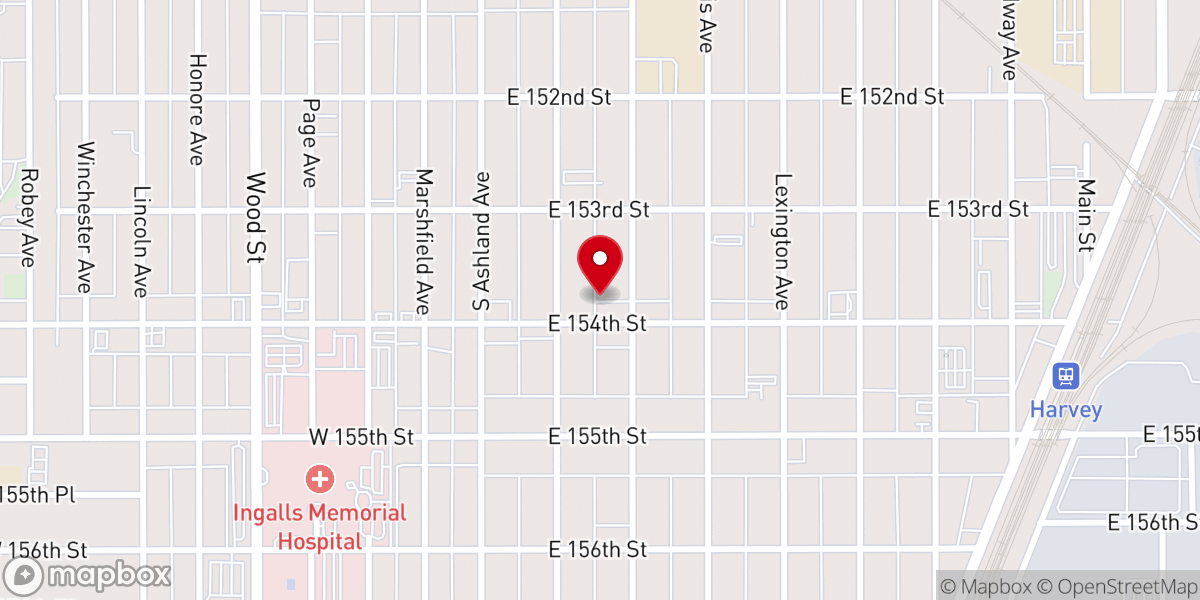 Map showing location of Divine Mercy Seat Baptist Church