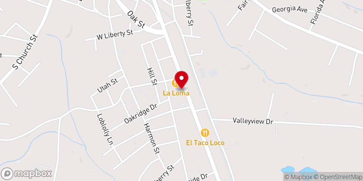 Map showing location of Cross Link