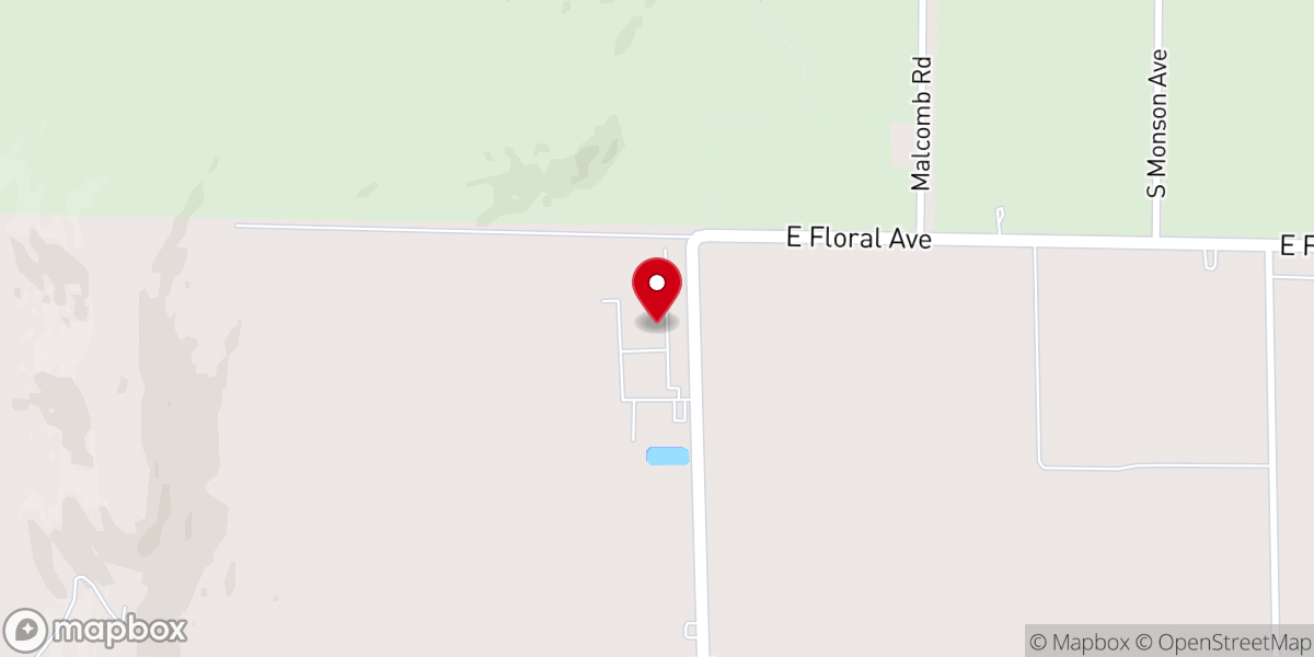 Map showing location of Gleanings For the Hungry