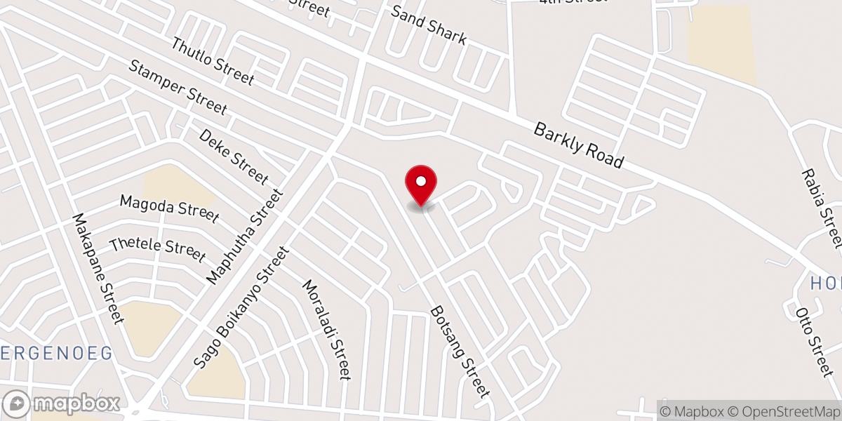 Map showing location of The New Philippinian No 2 Apostolic church