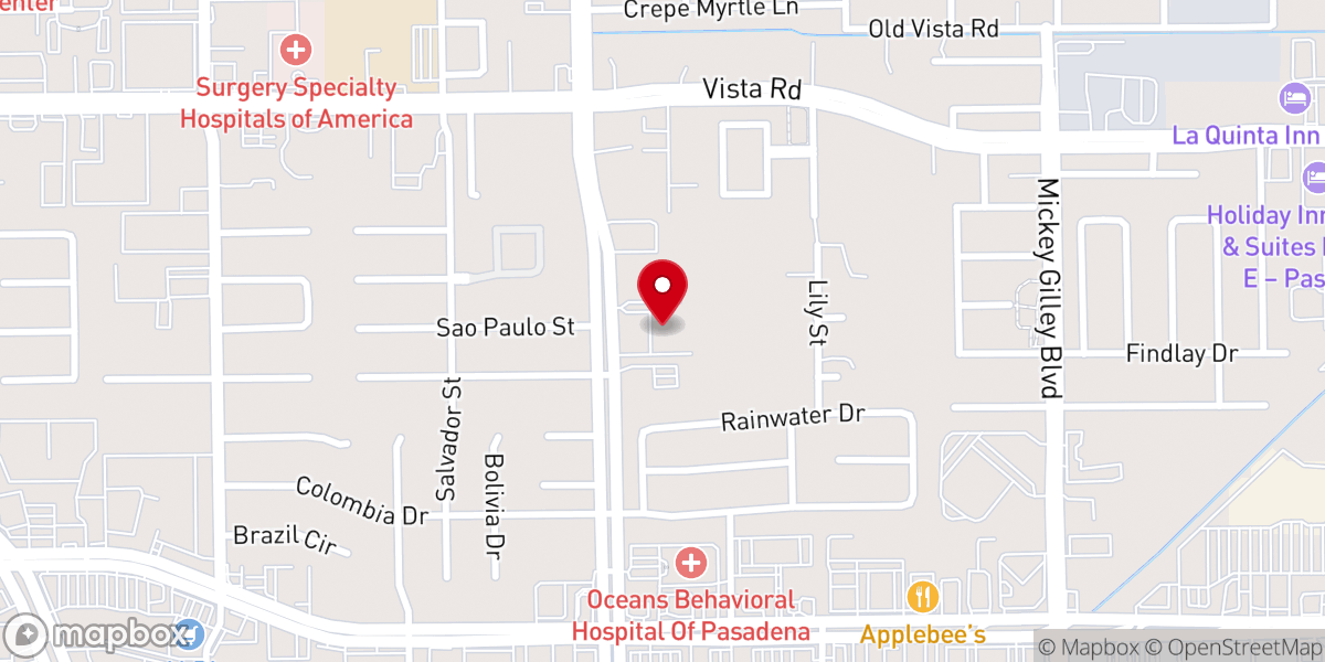 Map showing location of Parkgate Community Church