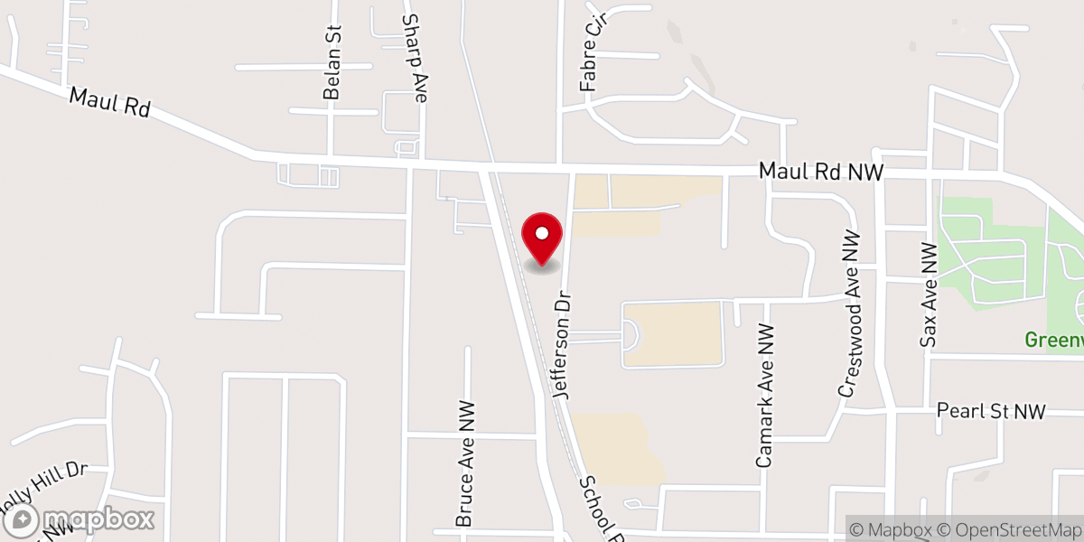 Map showing location of MT Sinai Christian Outreach Ministries