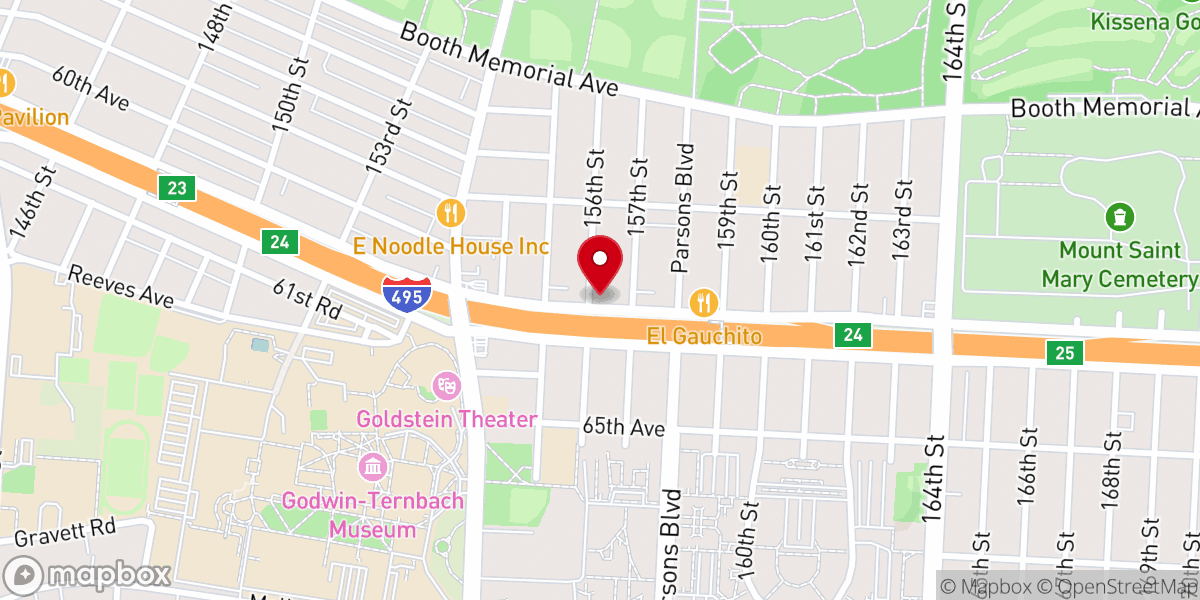 Map showing location of Blueprint Ministries