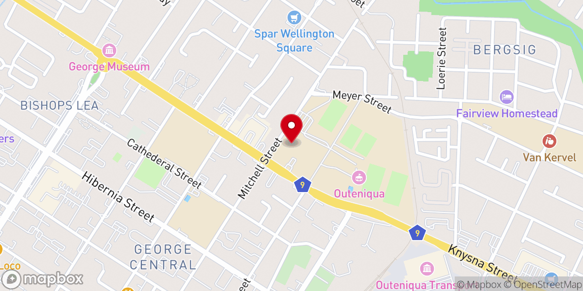 Map showing location of Doxa Deo George