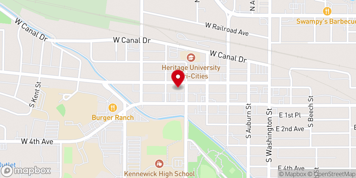 Map showing location of First United Methodist Church