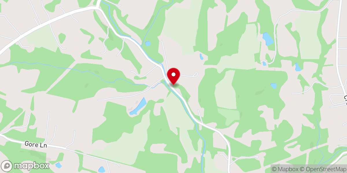 Map showing location of Covered Worship Services