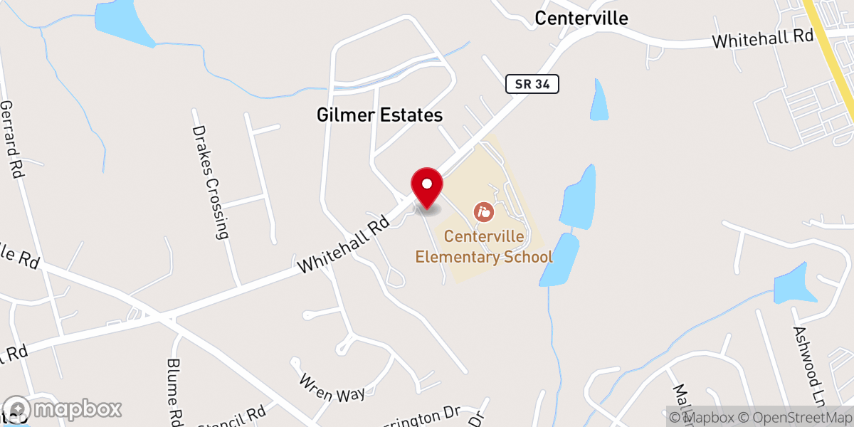 Map showing location of Crossway Ministries Inc