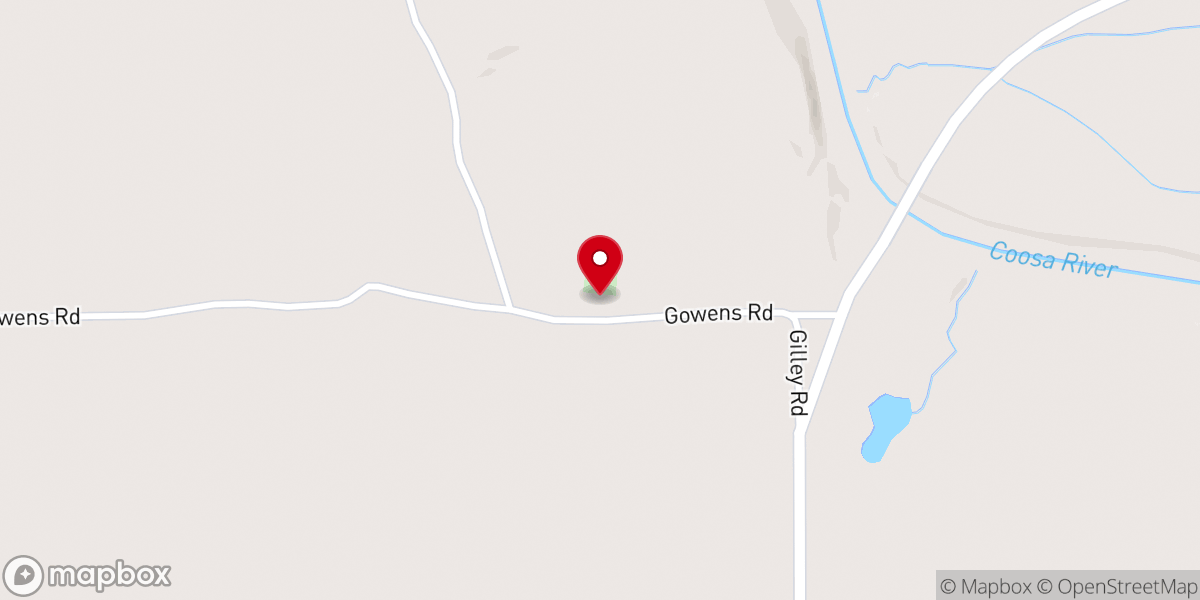 Map showing location of Mercy hill united Church