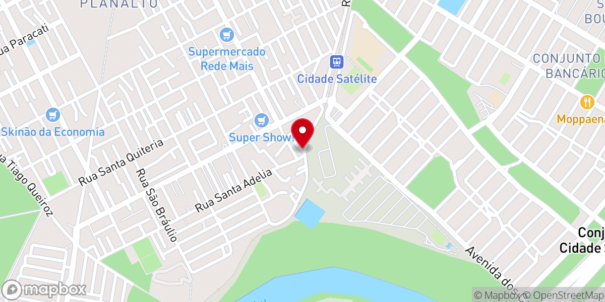 Map showing location of Igreja evangélica ministério é tempo de obedecer