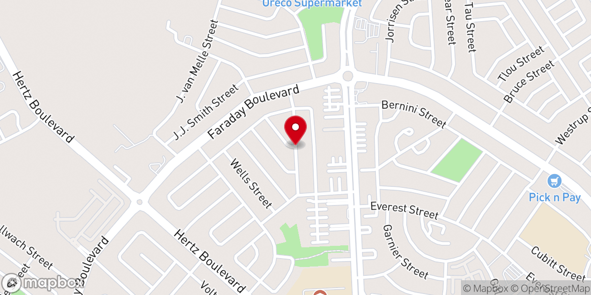 Map showing location of Joy Of Praise Church