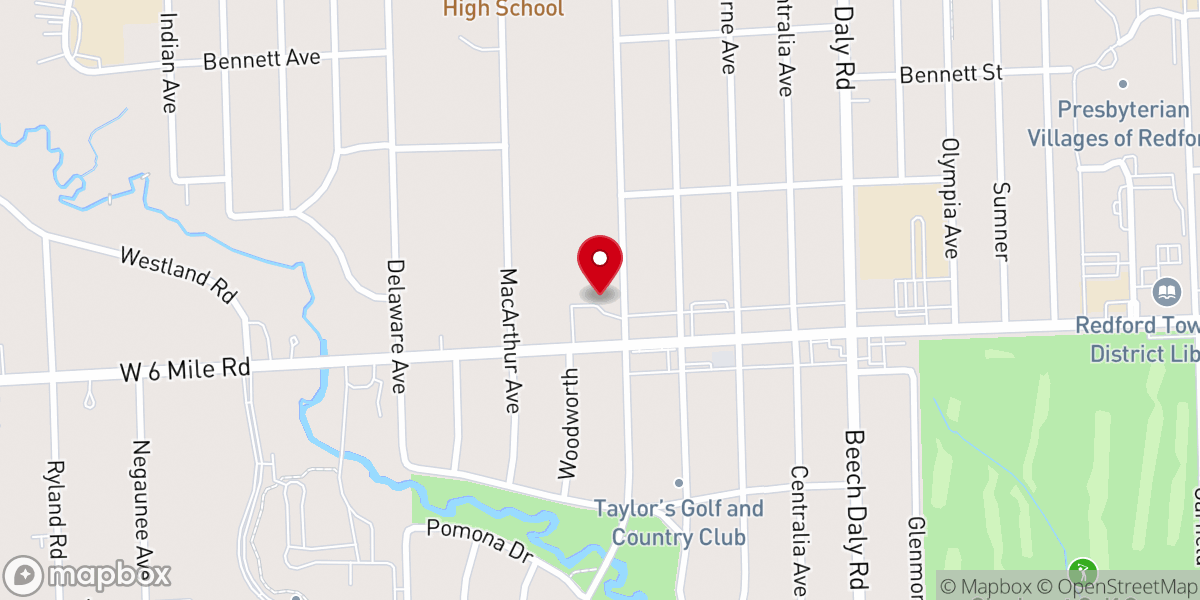 Map showing location of Lighthouse Community Church-God