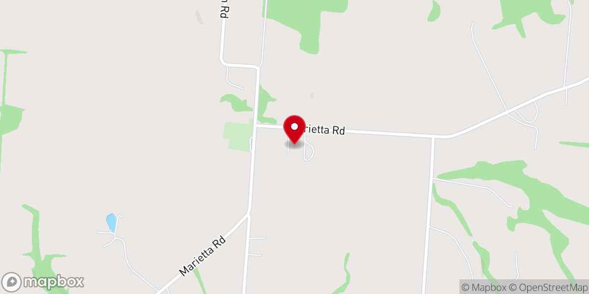 Map showing location of Bethel Chapel
