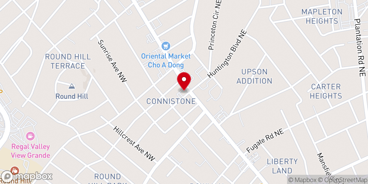 Map showing location of Fountain of Life