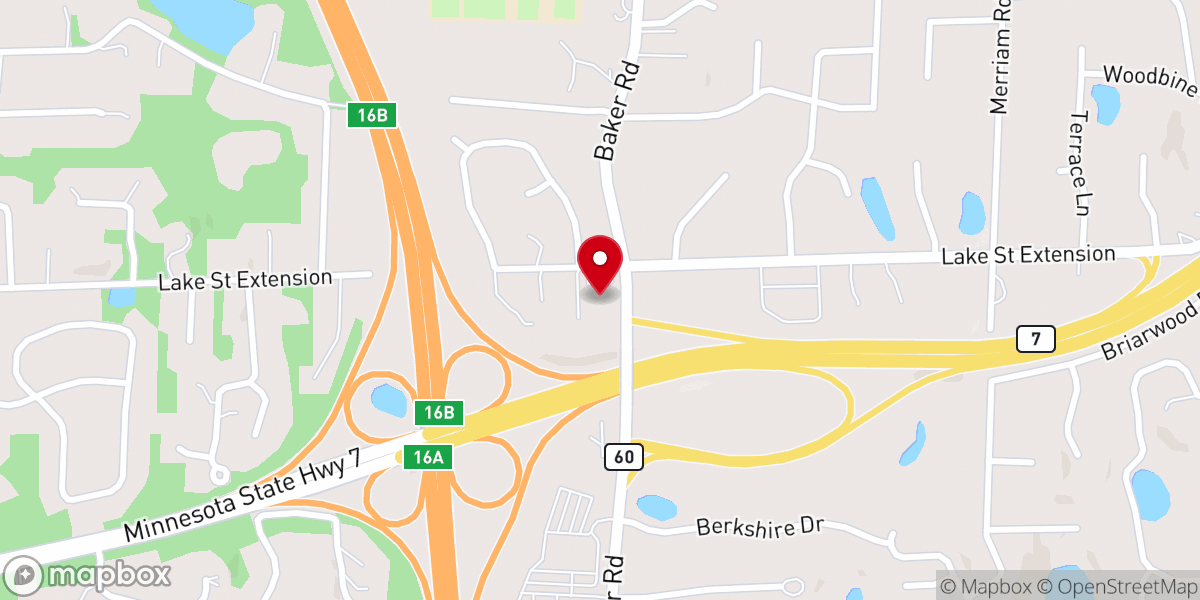 Map showing location of Destiny Hill Church