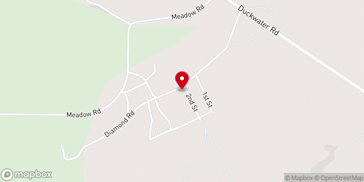 Map showing location of The Graham's