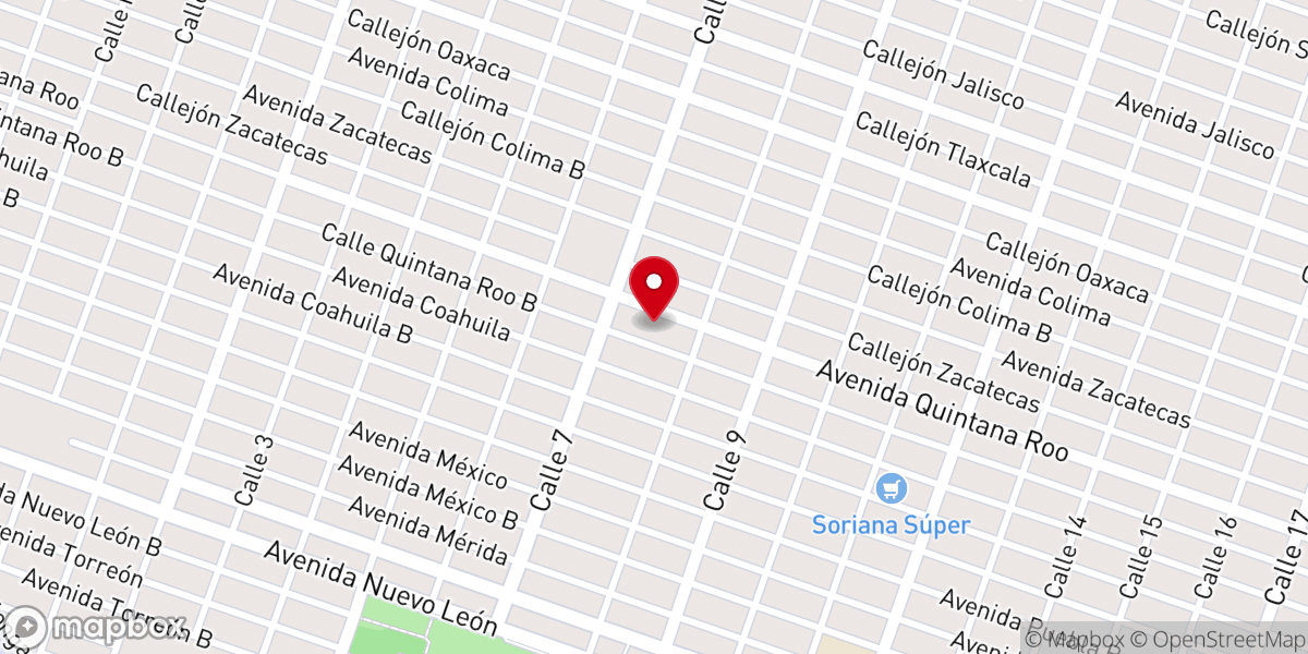 Map showing location of Holy Family Catholic Church
