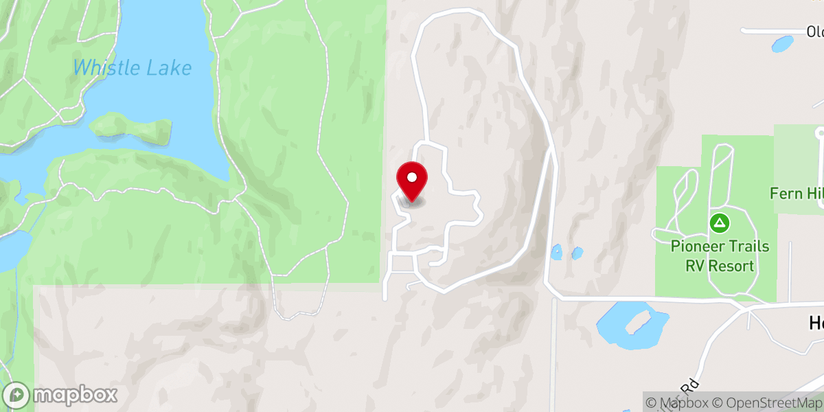Map showing location of Scimitar Ridge Ranch