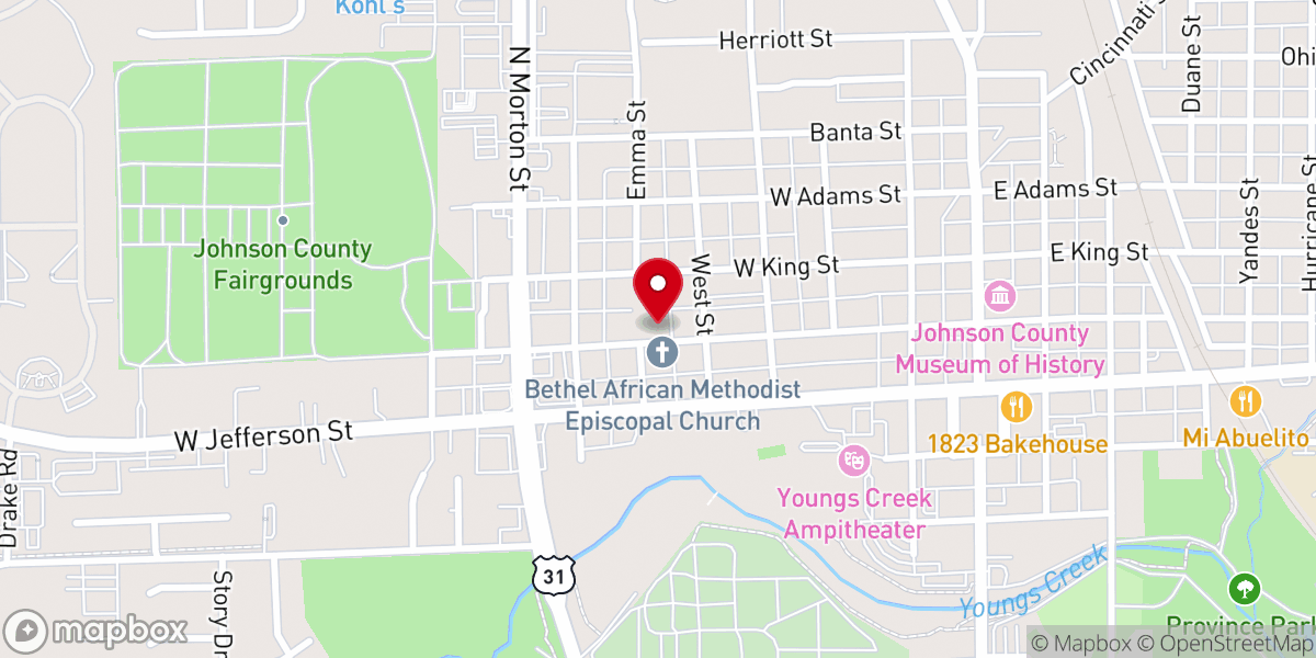 Map showing location of Palmer Park
