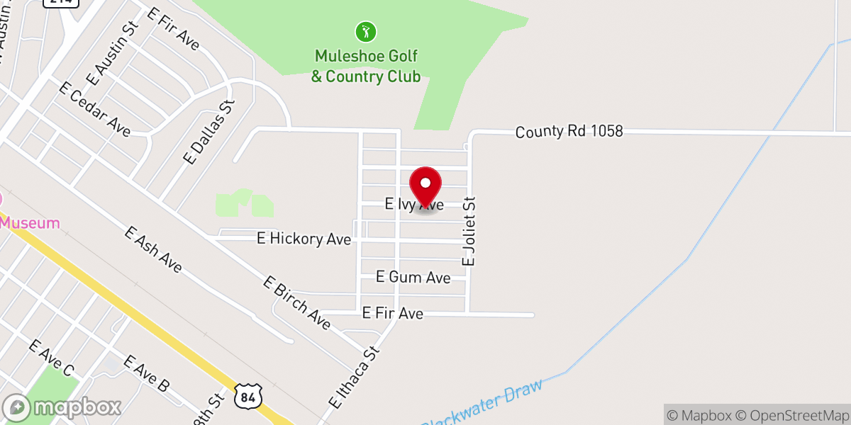 Map showing location of WAYV church