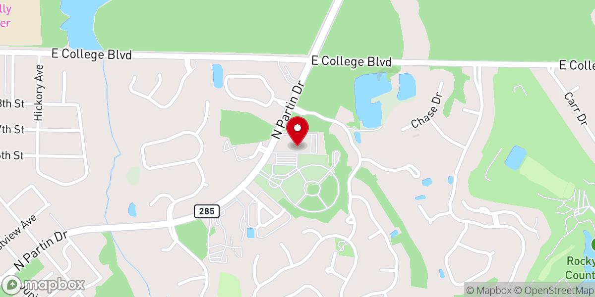 Map showing location of Heart of the Bride Ministries