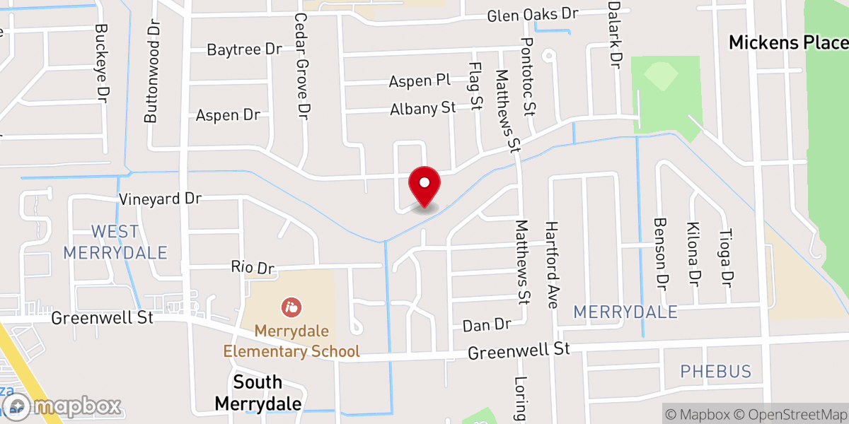 Map showing location of Free Spirit Outreach Ministry