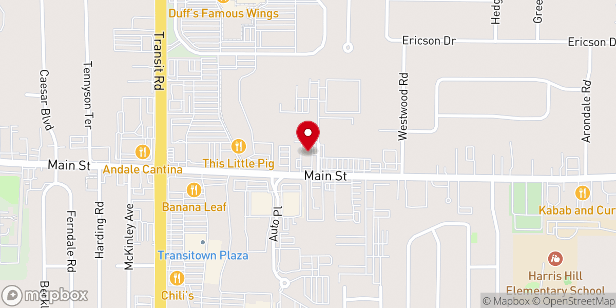 Map showing location of Life Worship Church