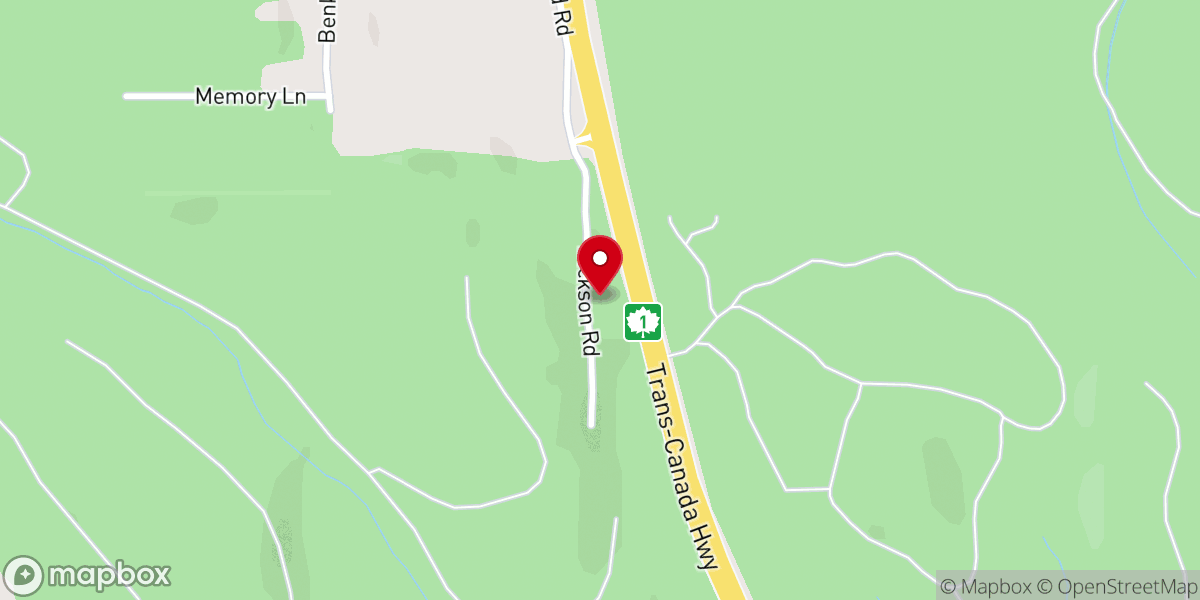 Map showing location of Mill Bay Baptist Fellowship