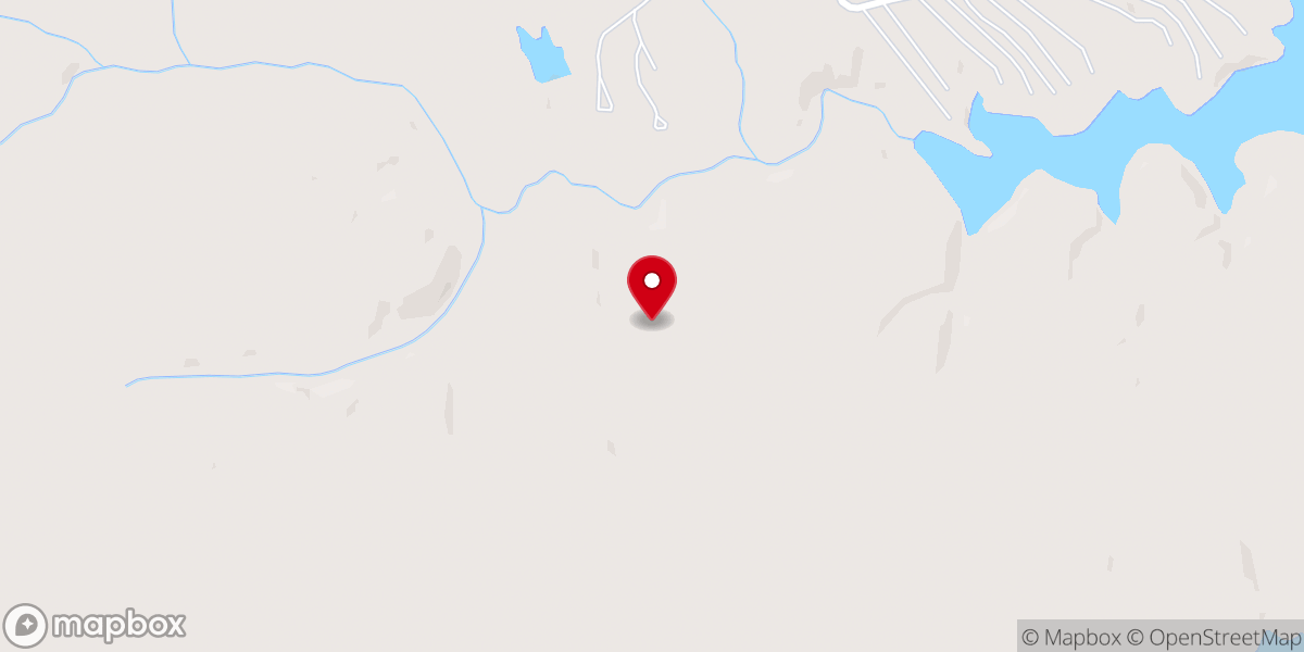 Map showing location of Chestnut Grove Baptist Church