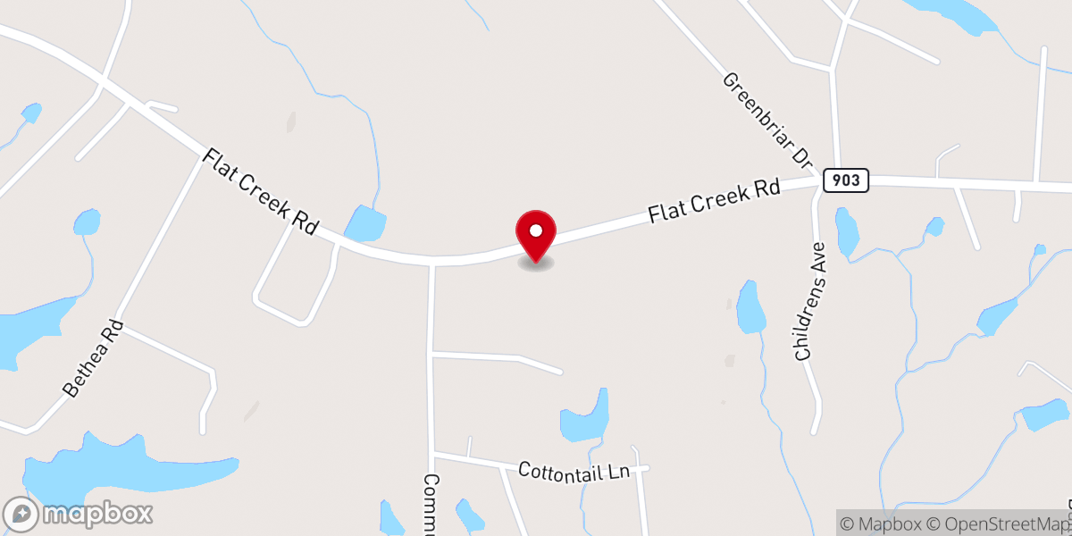 Map showing location of Destiny Bible Church