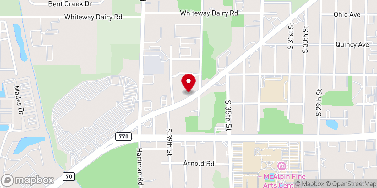 Map showing location of End Time Prophetic Deliverance Ministry Inc
