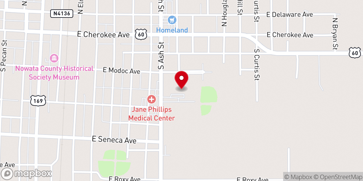 Map showing location of LIT Youth