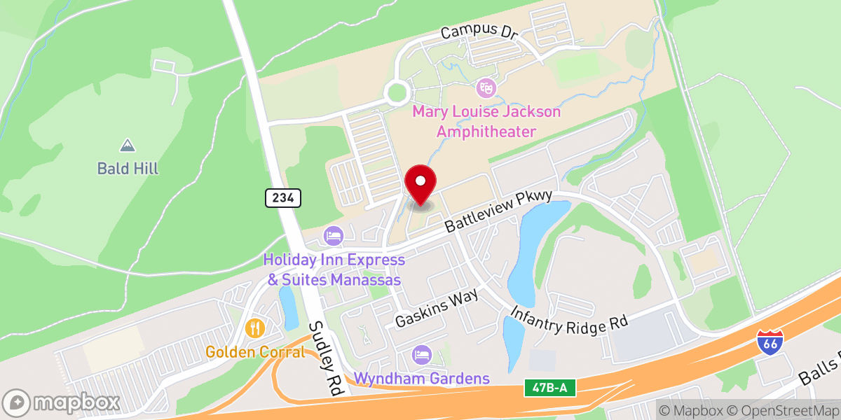 Map showing location of Acacia Reformed Church
