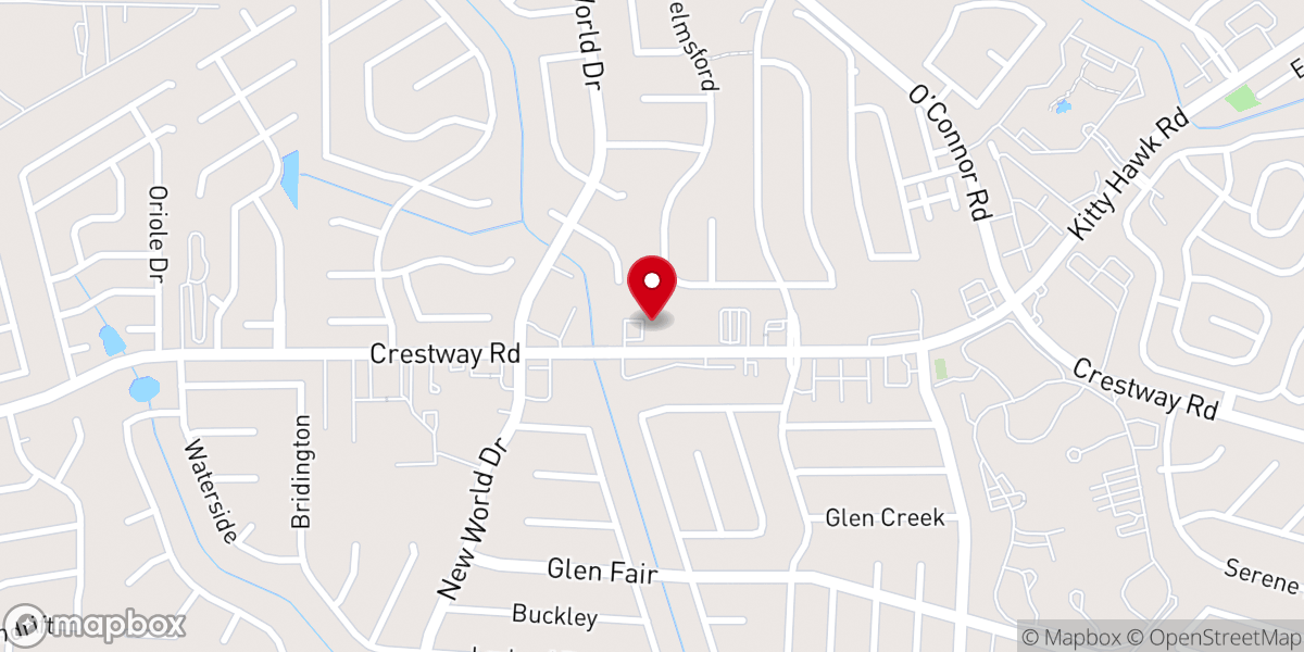 Map showing location of The Harvest Church SA