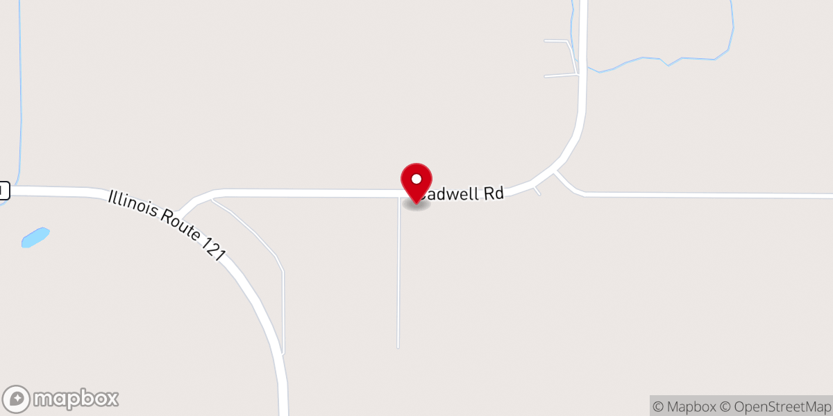 Map showing location of Life Center of Sullivan