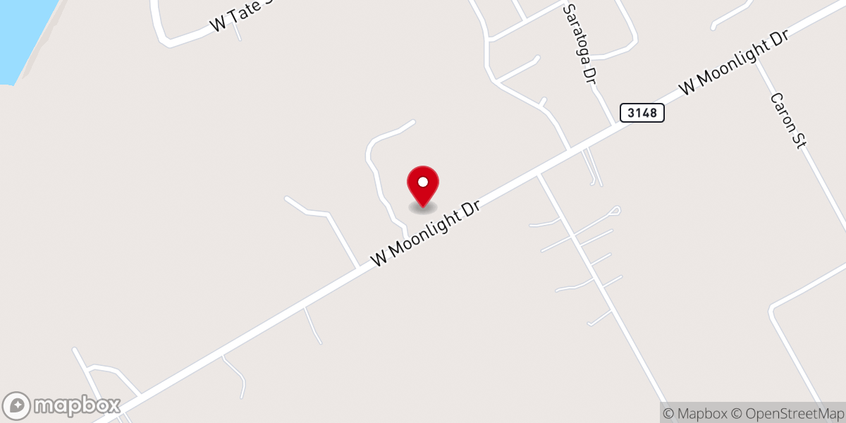 Map showing location of Silver Maple Chapel