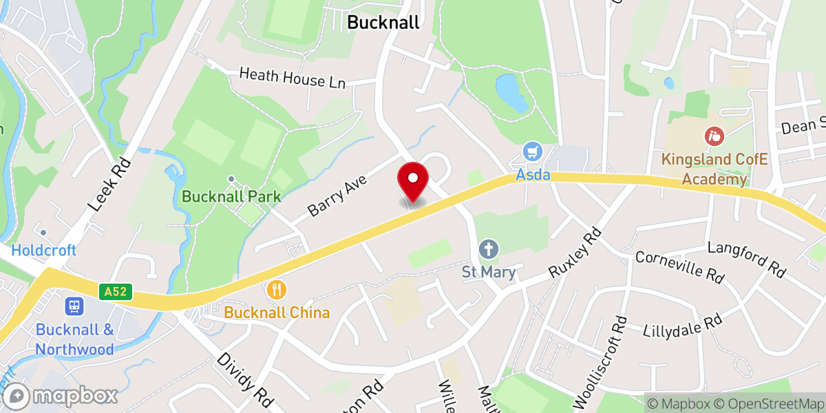 Map showing location of Marychurch Centre