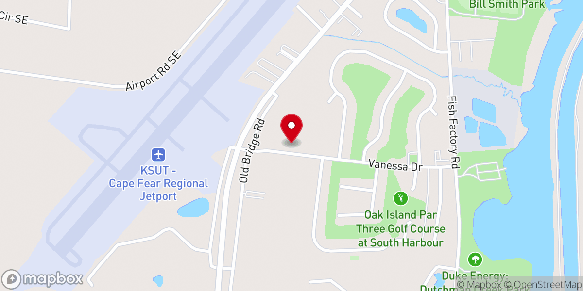 Map showing location of Christ Coastal Church