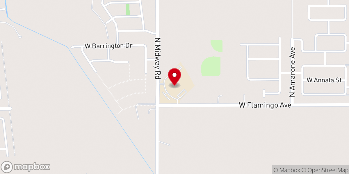 Map showing location of Bethel Lugar De Encuentro UPCI