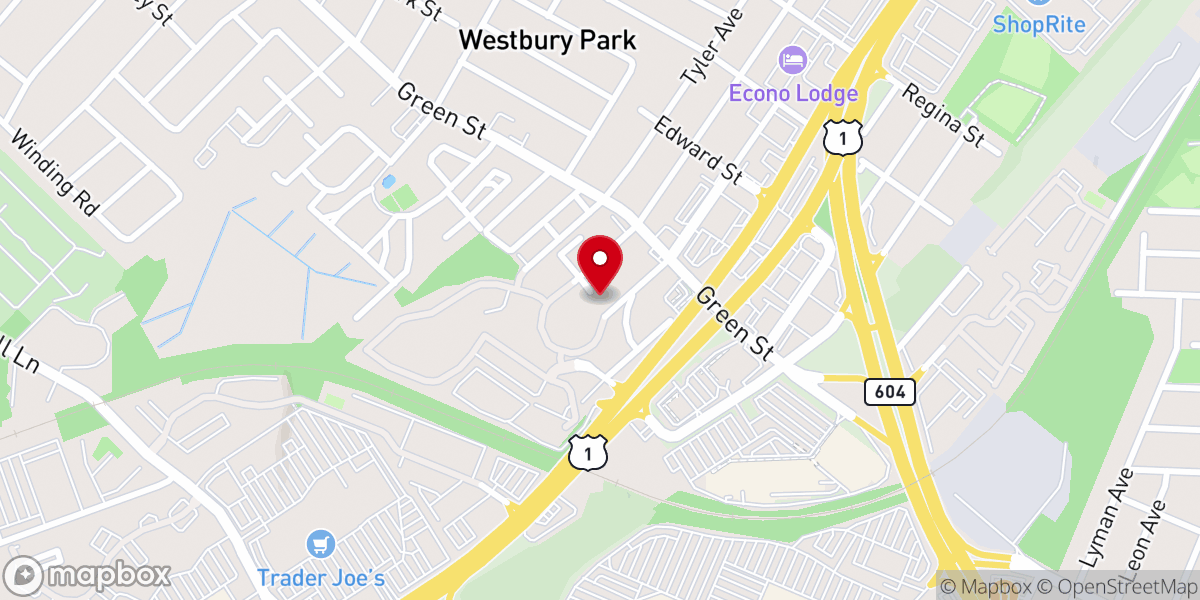 Map showing location of Pentecostal Church of New Jersey (PCNJ)