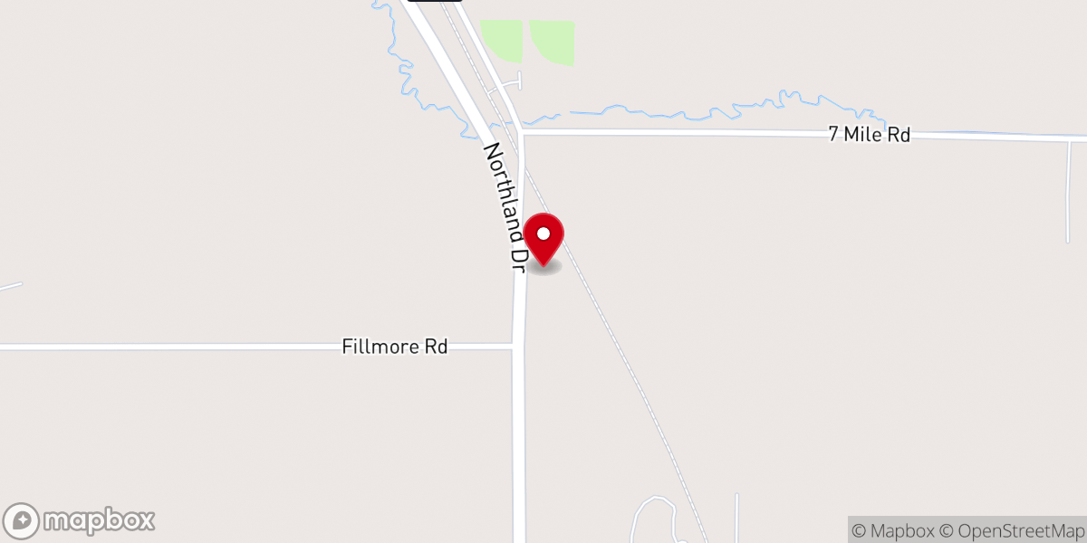 Map showing location of Northland Global Methodist Church