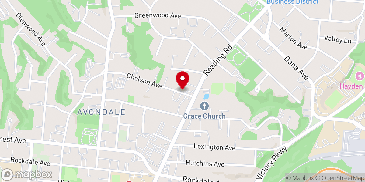 Map showing location of Faith Temple Apostolic Church of God Inc